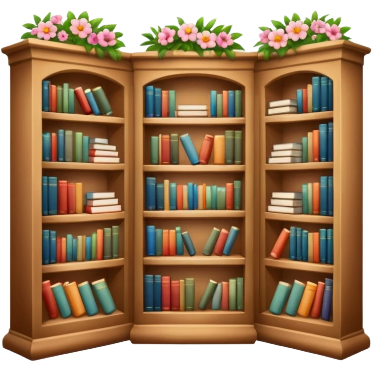 Soft floral library  emoji