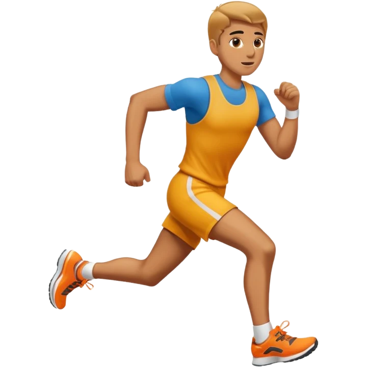 running emoji