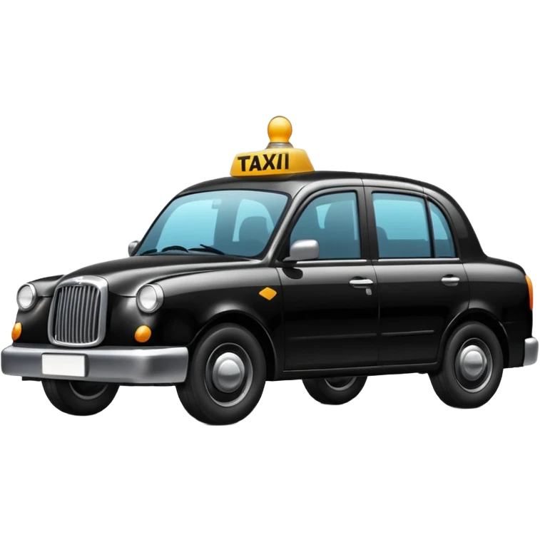 black taxi emoji