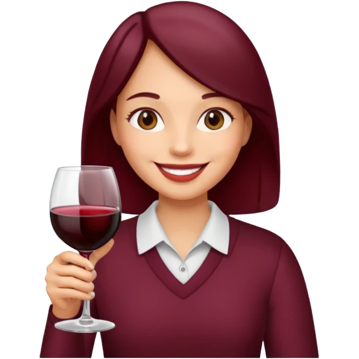 wine lover emoji