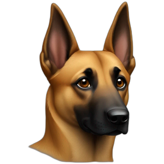 Belgian Malinois Dog emoji