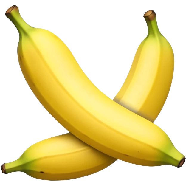 Banana wrapped in small glowing lights. emoji