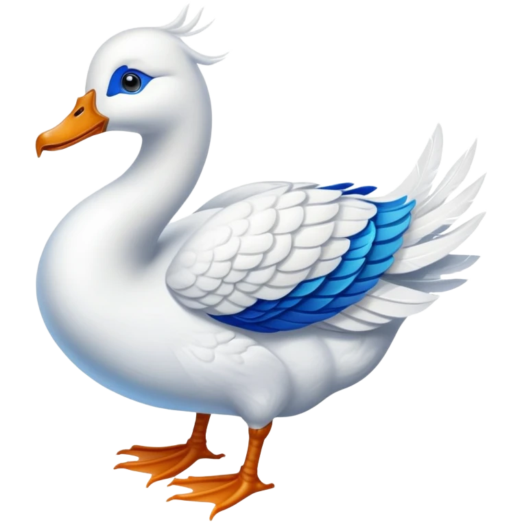 Poseidon as a goose emoji