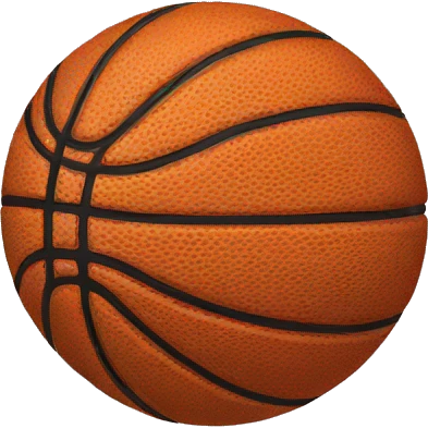 Basketball heart emoji