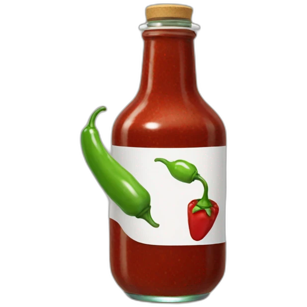 chili bottle emoji