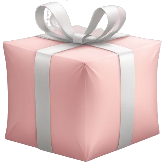 light pink package emoji