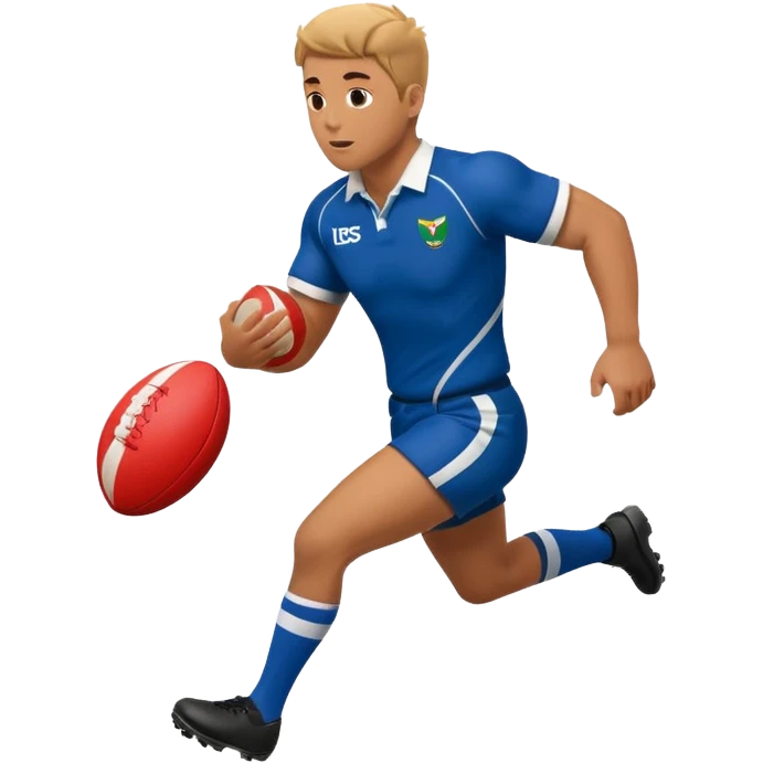 playing rugby  emoji