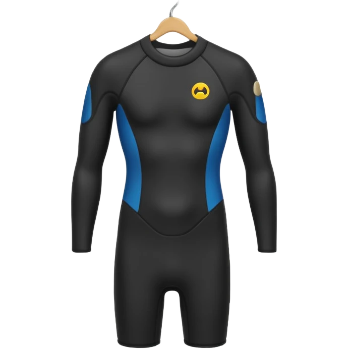 wetsuit hang on a hanger emoji