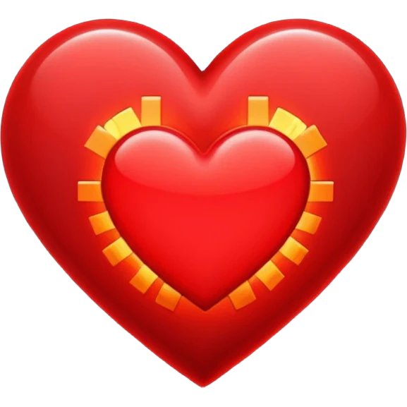gaming themed heart emoji