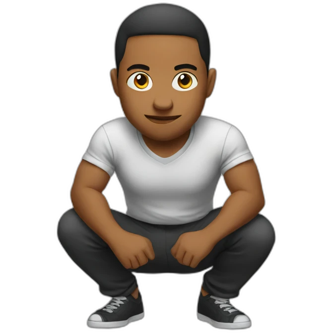 Squat emoji