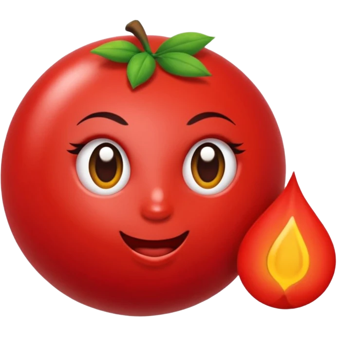 Uma mão apertando um botão escrito perigo emoji