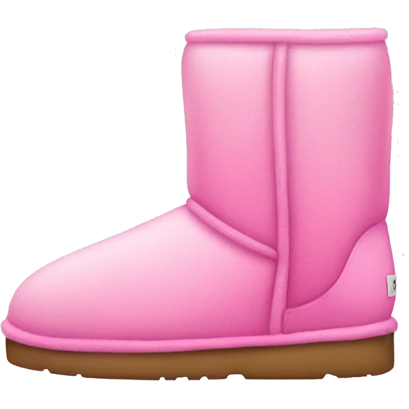 Pink uggs emoji