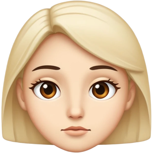 A side eye emoji