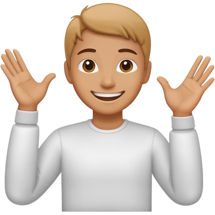 🙂‍↕️🤞🏼 emoji