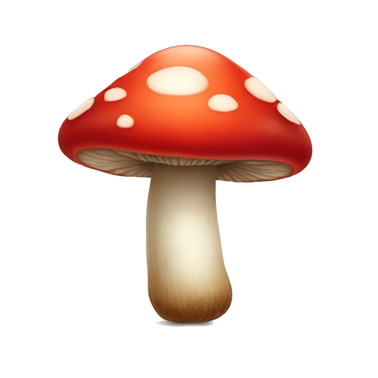 red mushroom emoji