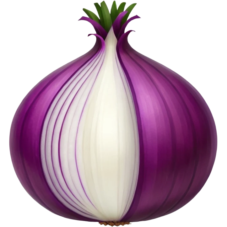 red onion emoji
