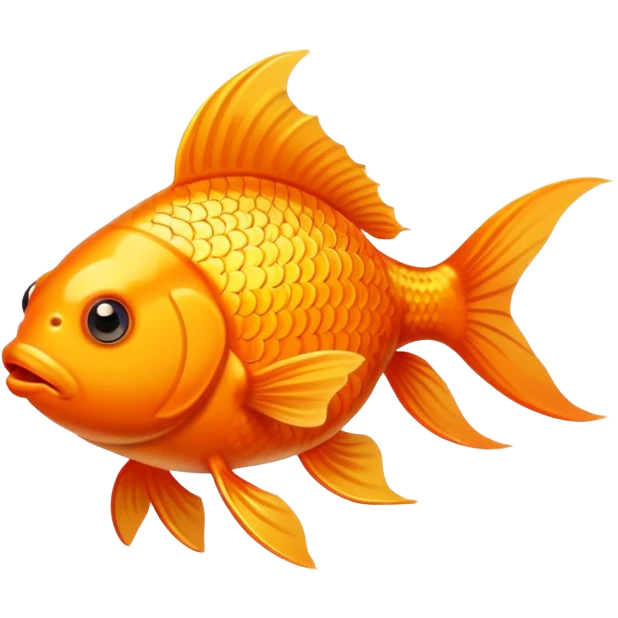 Gold fish emoji