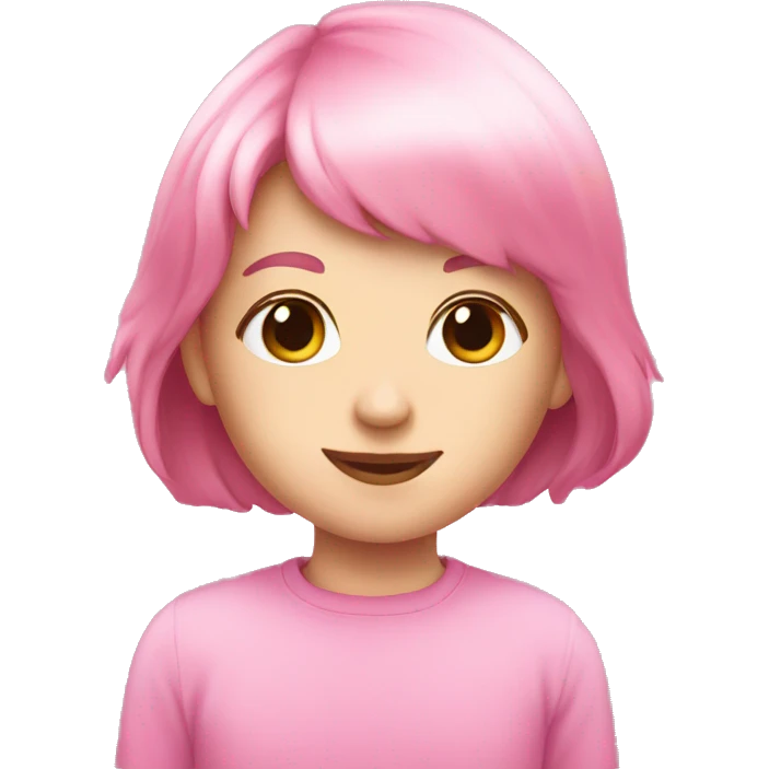 All pink emoji