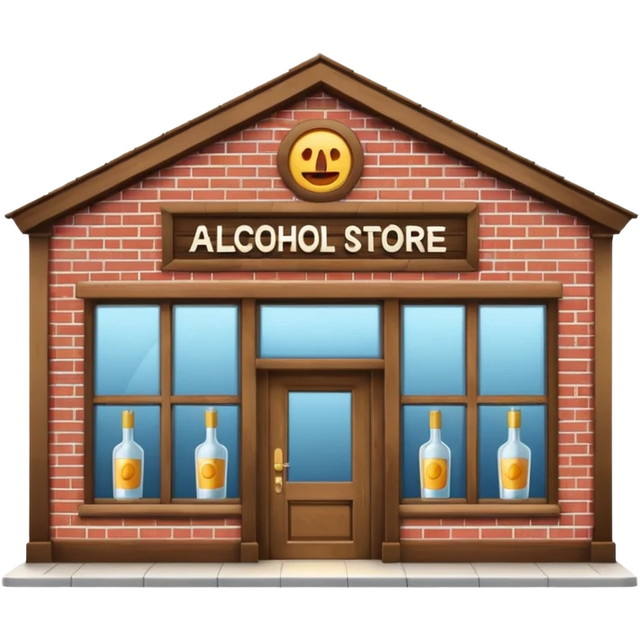 Alcohol store building emoji