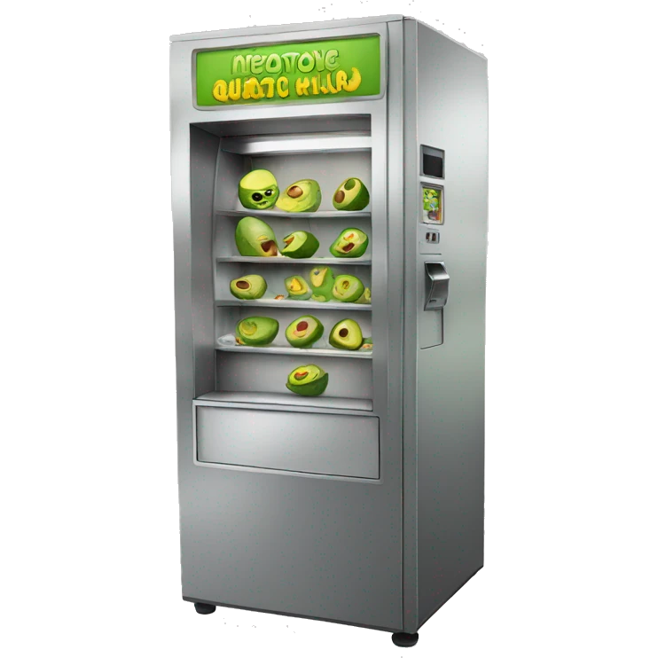 guacamole vending machine emoji