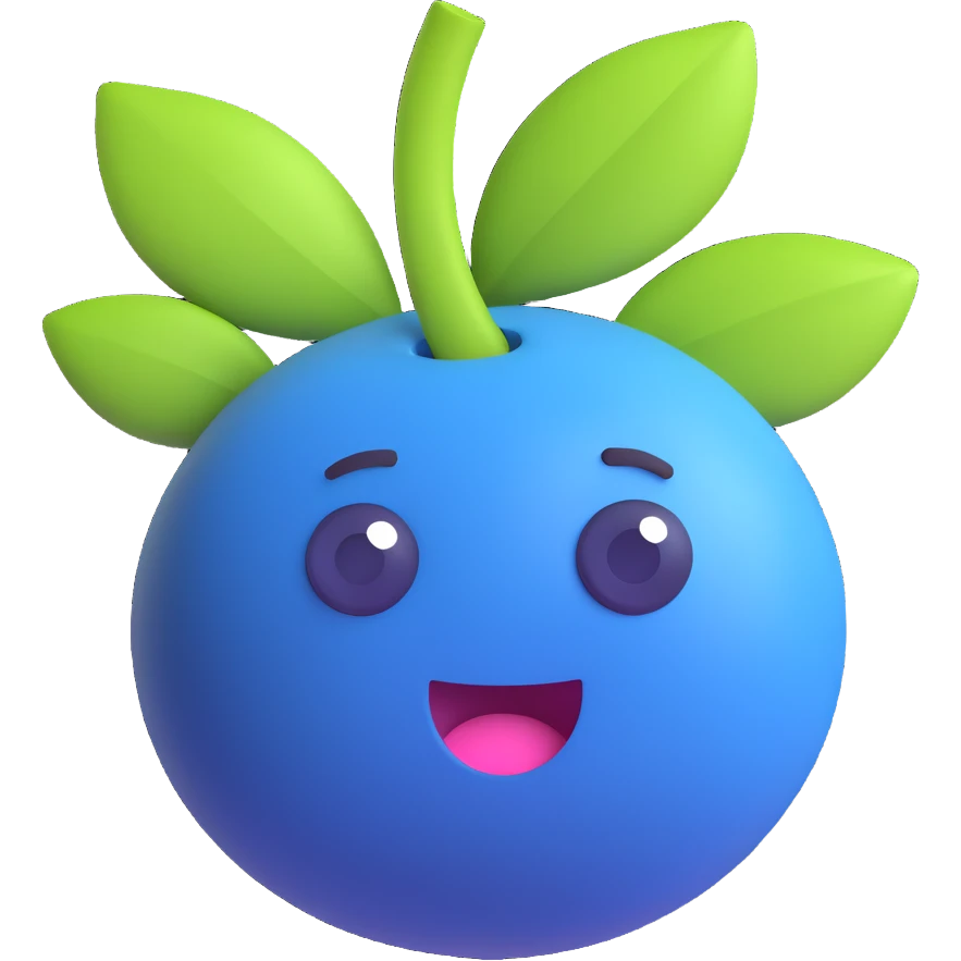 blueberry emoji