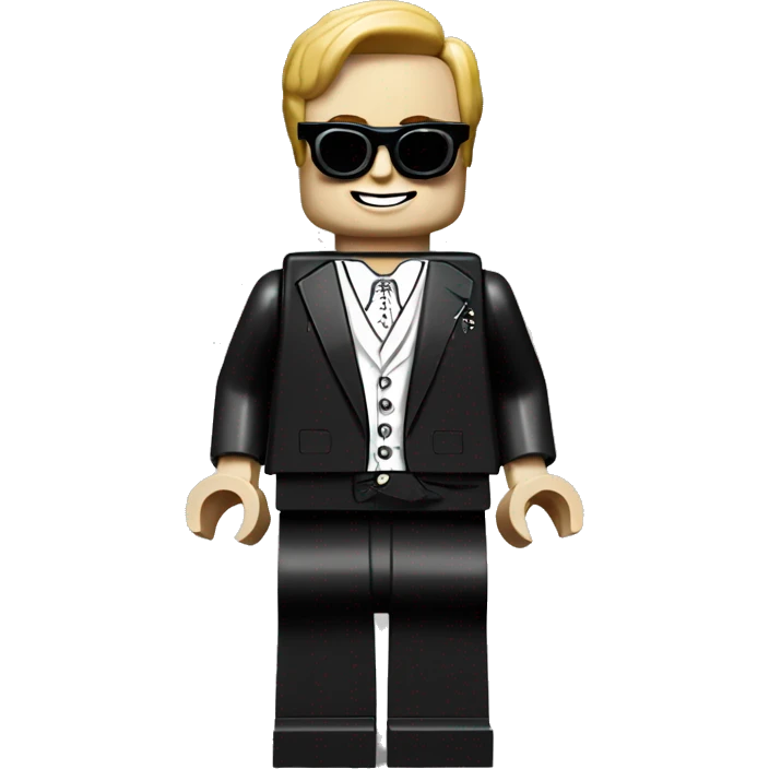 ELTON JOHN lego full body emoji