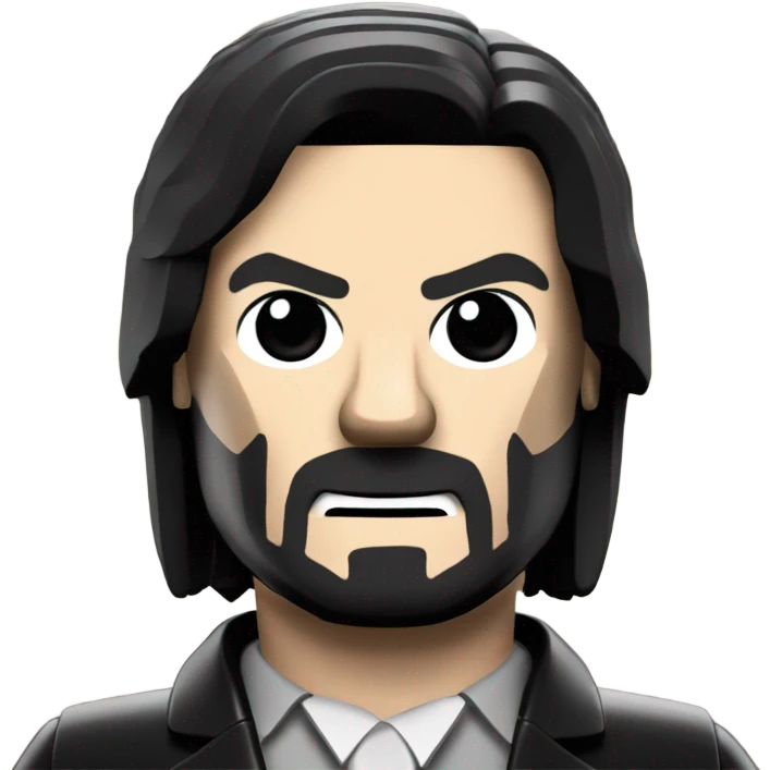 Lego John Wick emoji