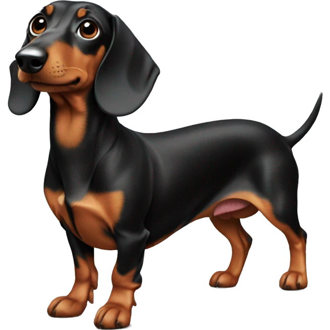 dachshund  emoji