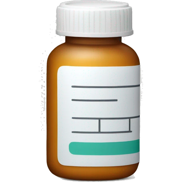 Prescription bottle emoji