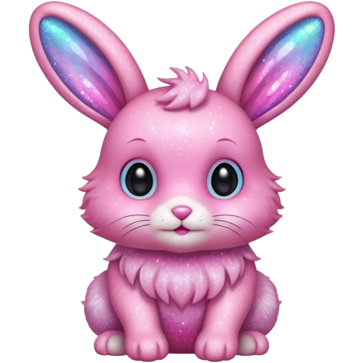 Fairy glitter bunny  emoji