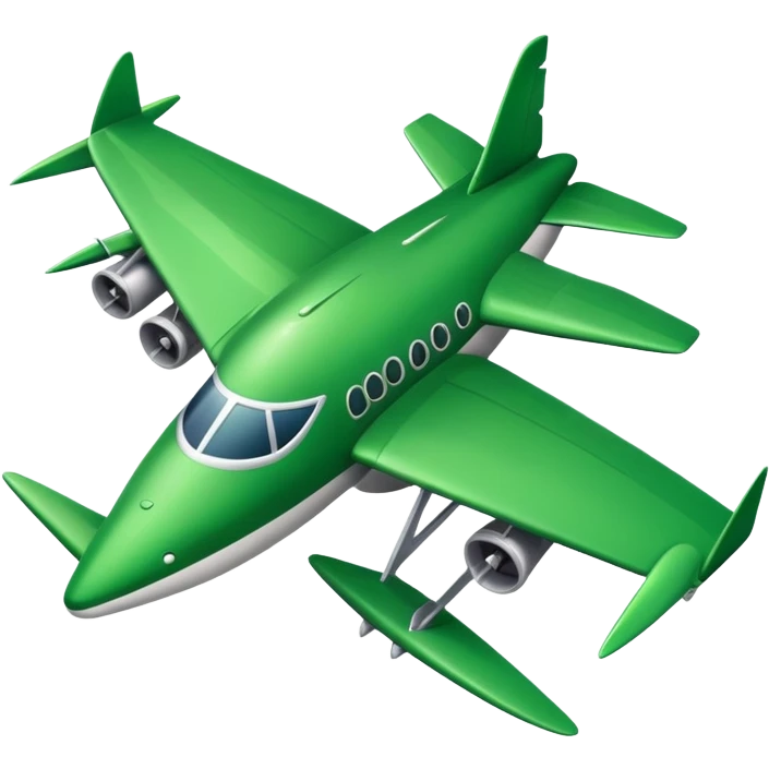 Crocodile-headed airplane  emoji