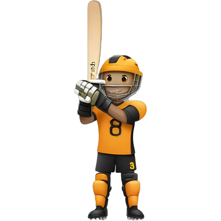 Goalkeeper with wooden sword and pencil  emoji