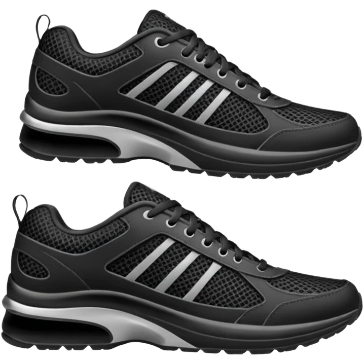 Black Running Shoe emoji