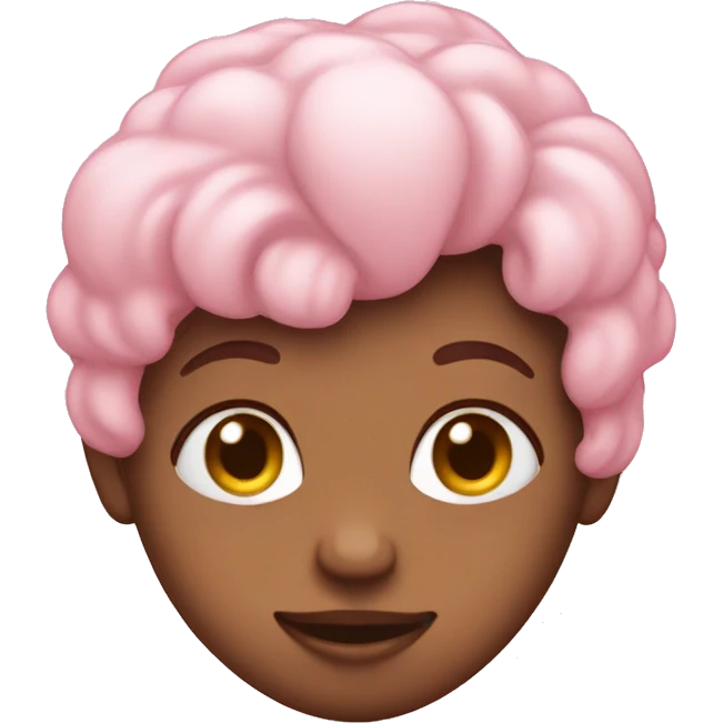 Light baby pink heart  emoji