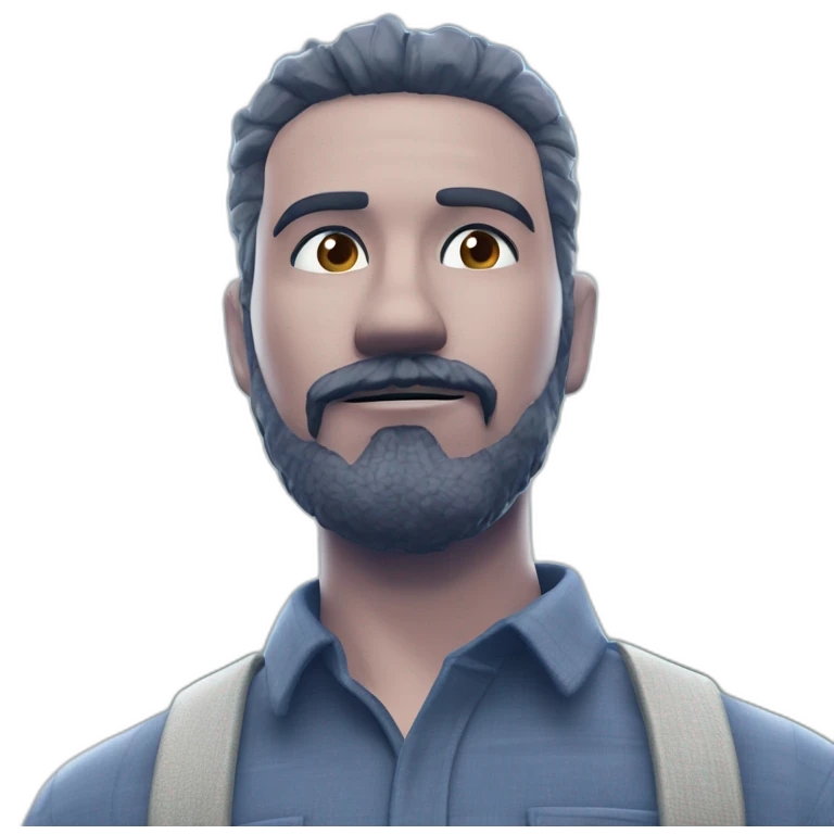 mysterious man in collared shirt emoji