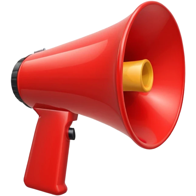 cheer megaphone  emoji