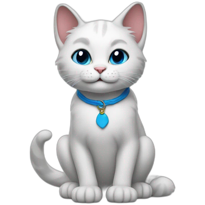 Smurf cat emoji