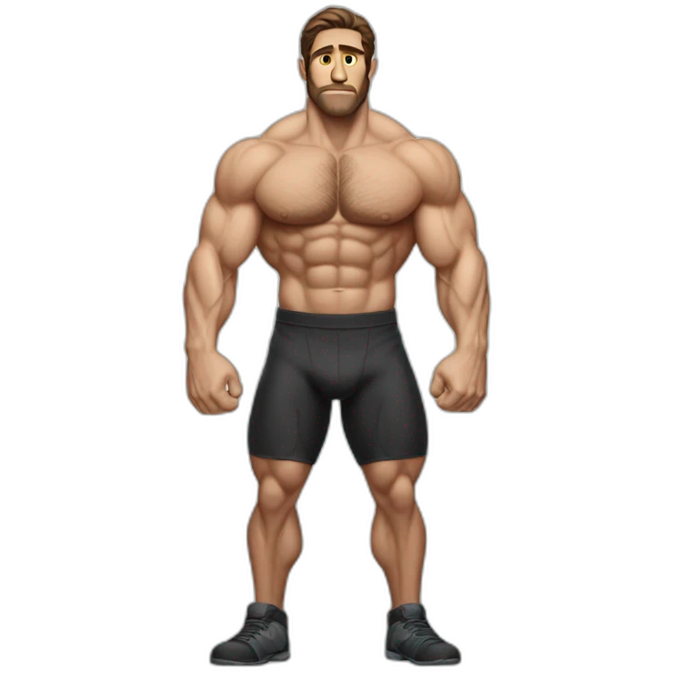jake Gyllenhaal Bodybuilder giant emoji