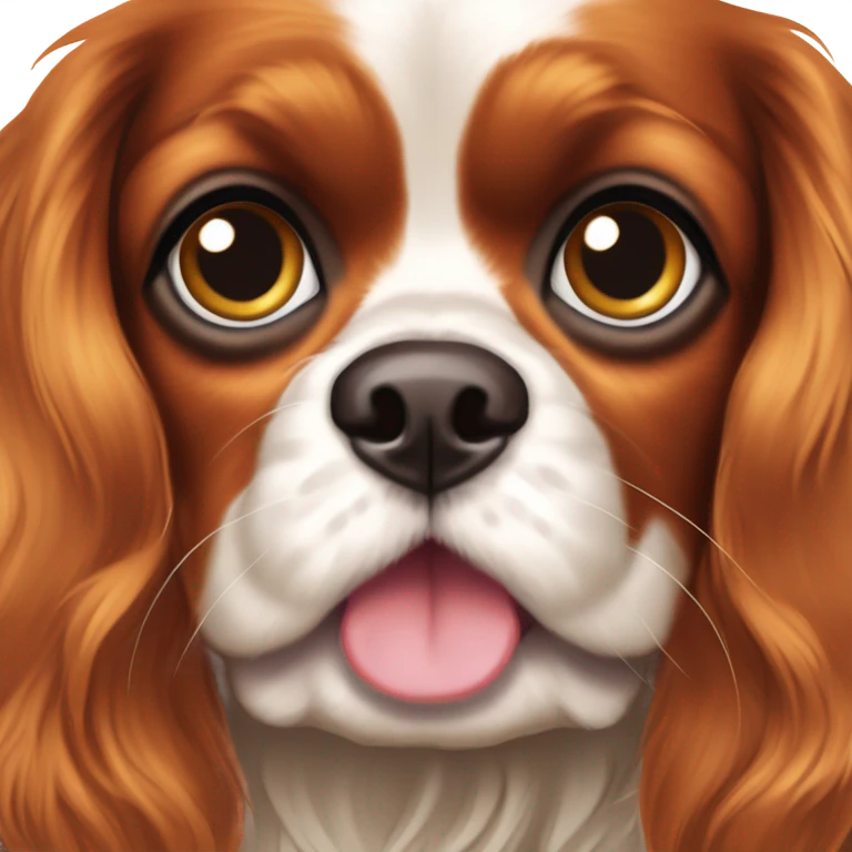 Cavalier King Charles spaniel emoji