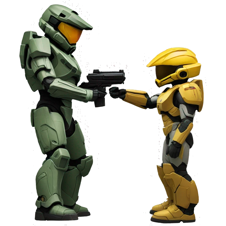 Master chief vs convenant emoji