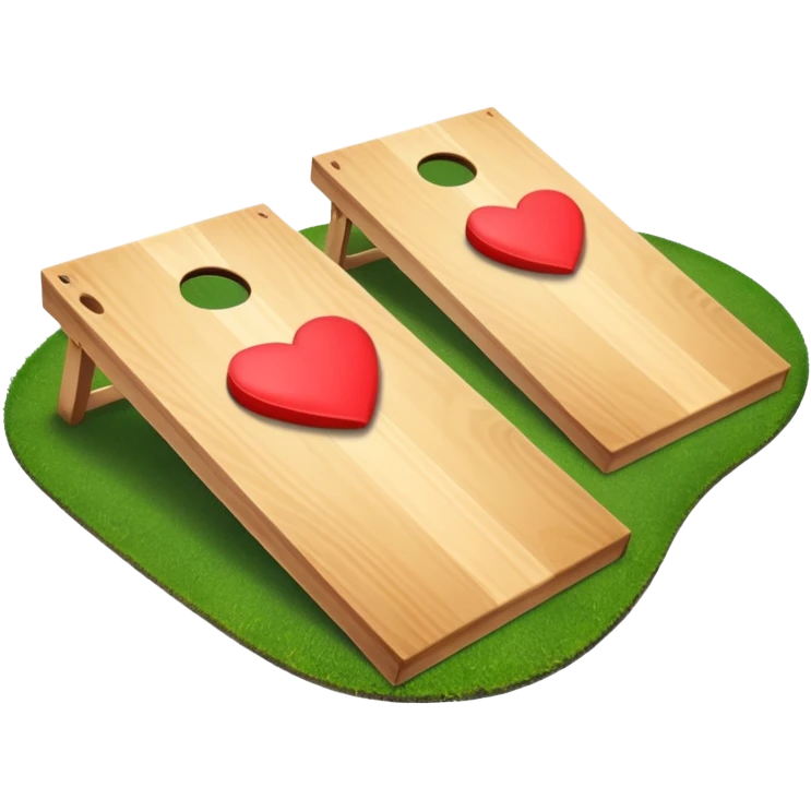 Cornhole board emoji