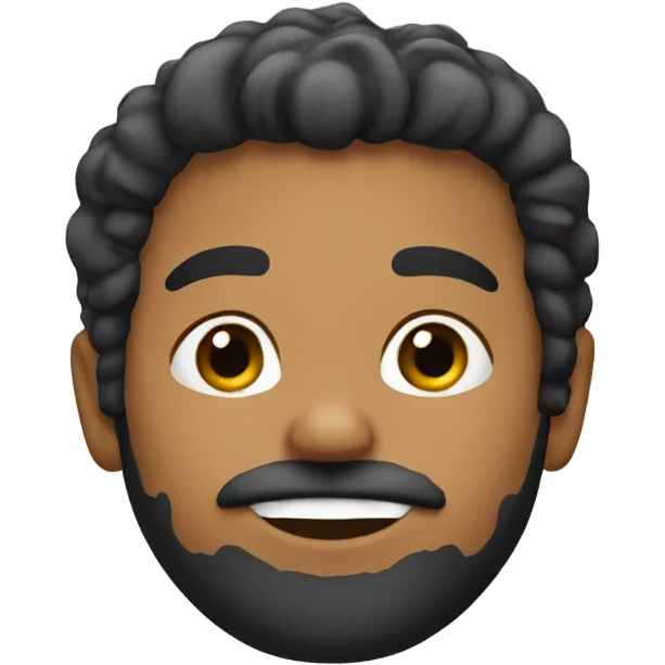 Chin hair emoji