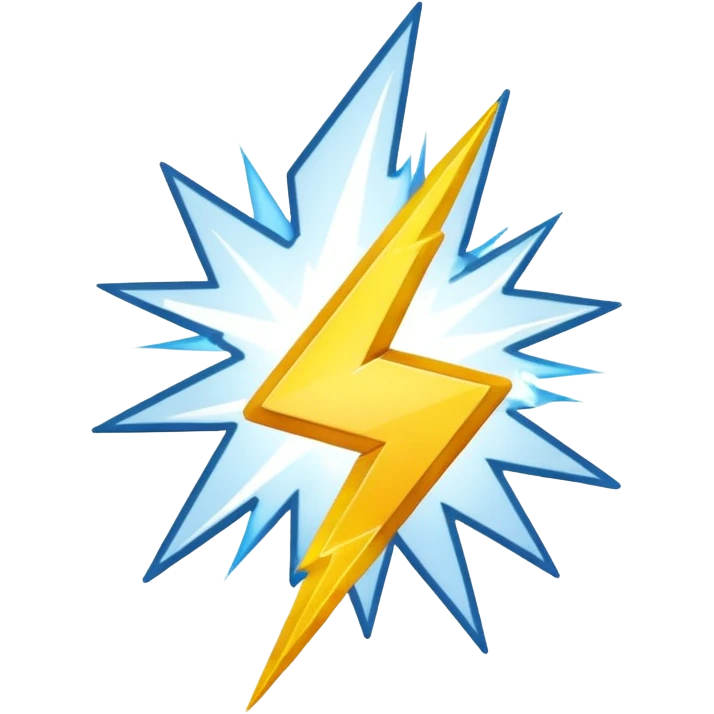 make lightning emoji