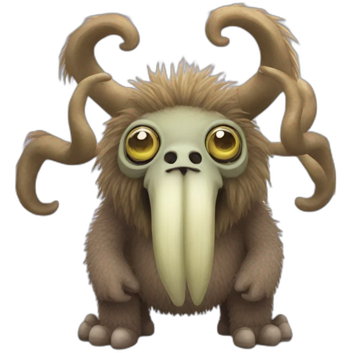 mammott from my singing monsters  emoji