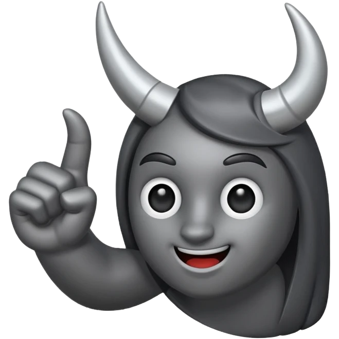 horns down emoji