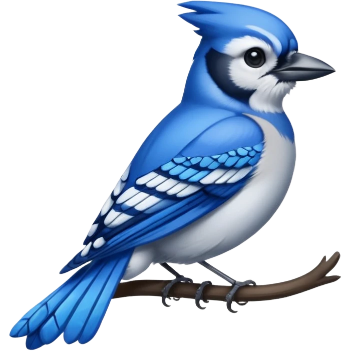 A bluejay emoji