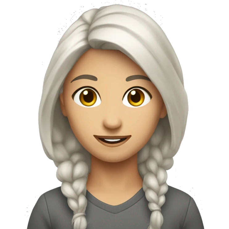 красивая девочка emoji
