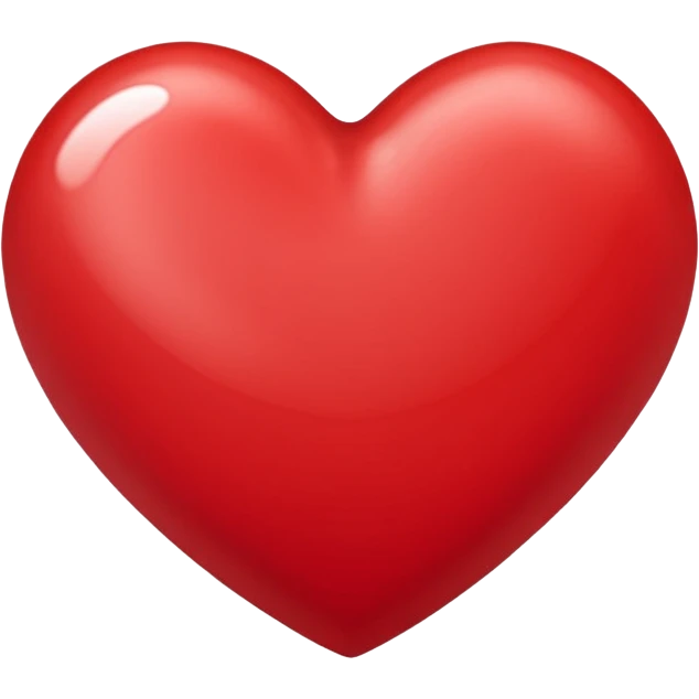 Cursive heart emoji