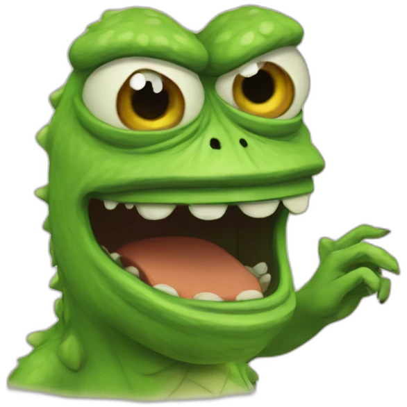 pepe monster emoji