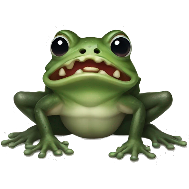 vampire frog emoji
